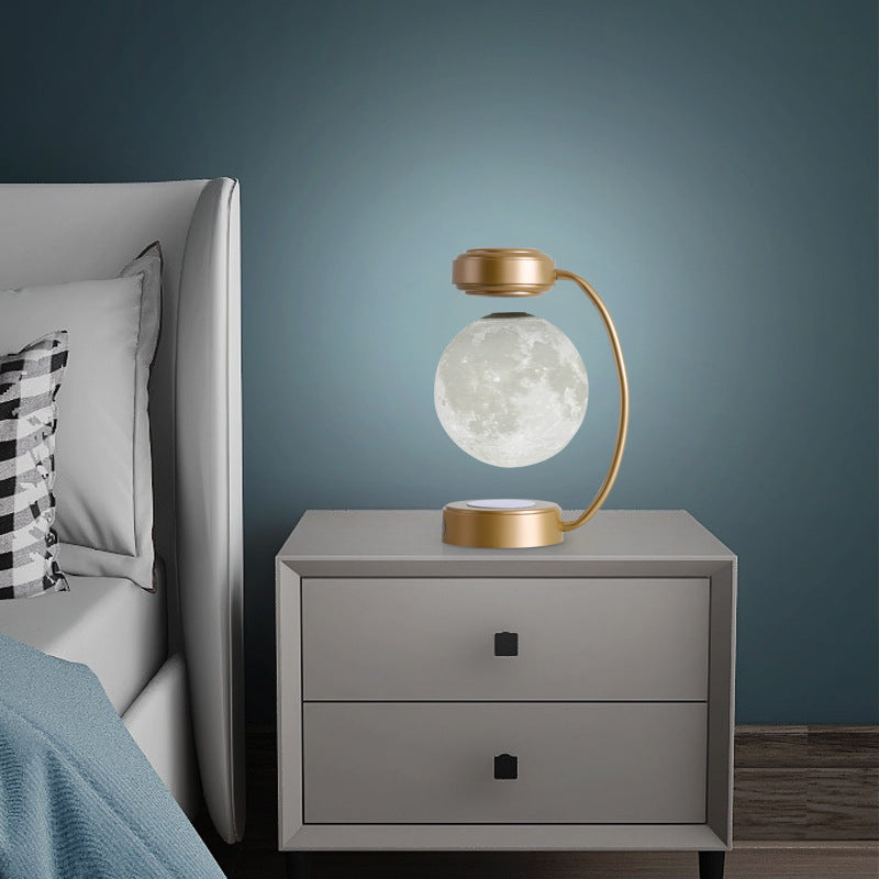 3D LED Mond-Nachtlicht mit Magnetischer Levitation