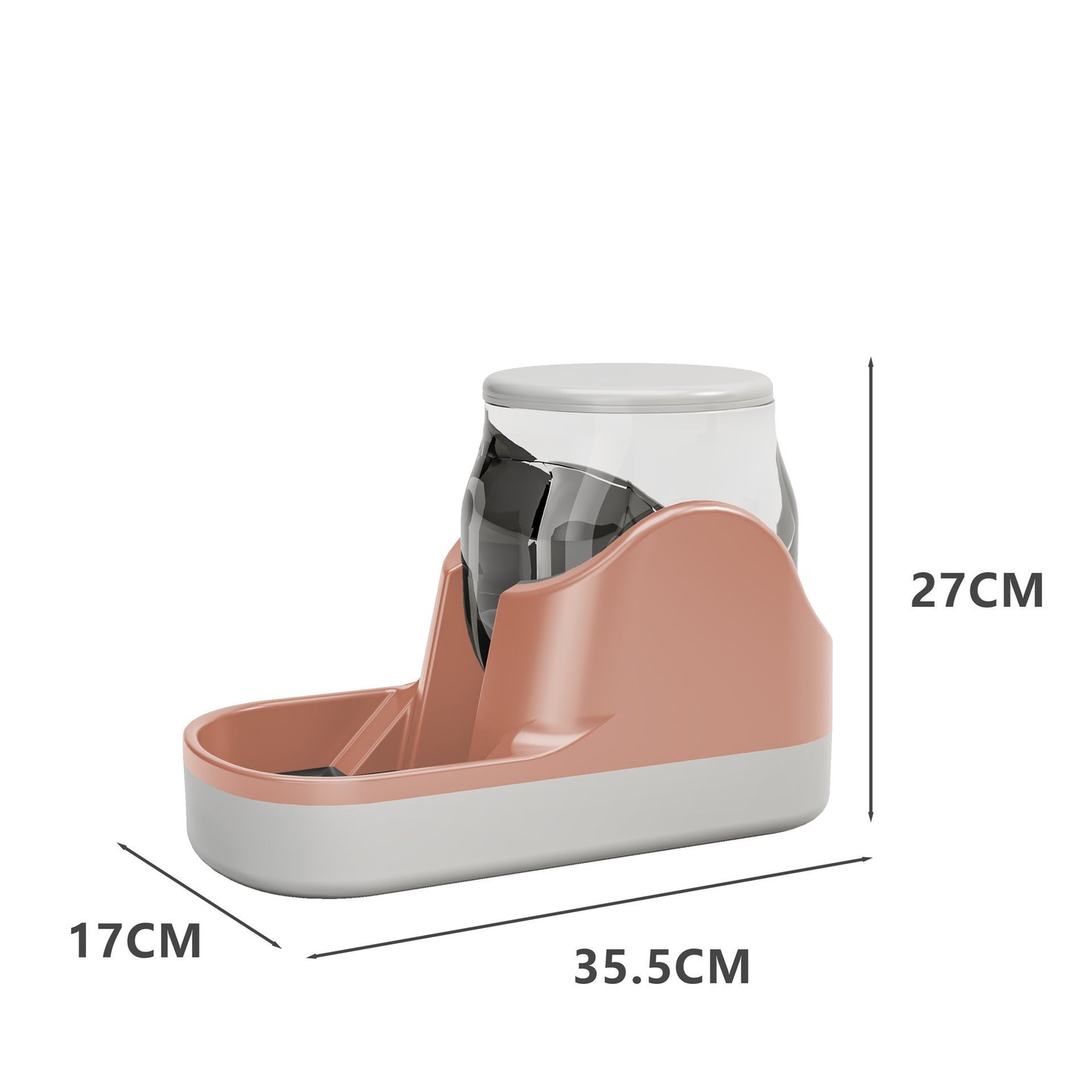 Mealmate Automatischer Futter- und Wasserspender für Haustiere - 3.8L