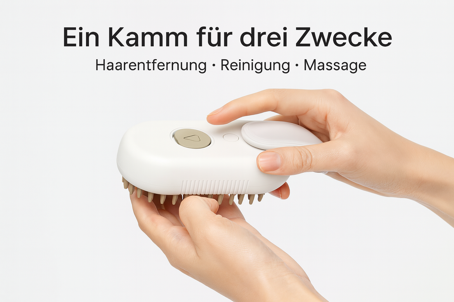 Funktionsübersicht - Ein Kamm für drei Zwecke