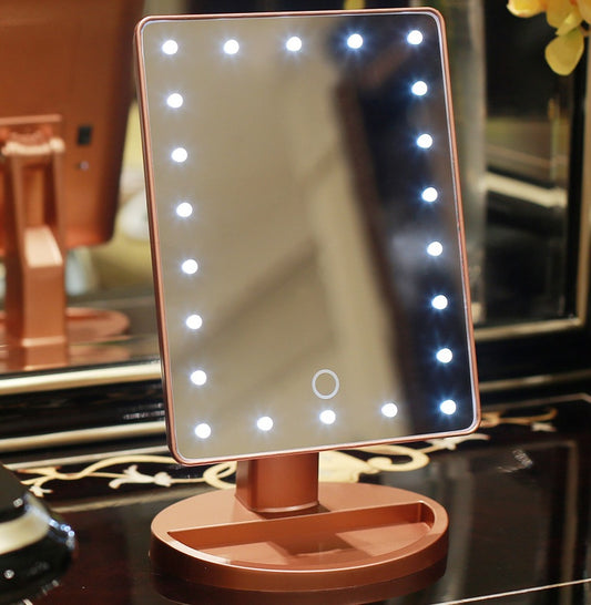 LED Touch Screen Makeup Mirror