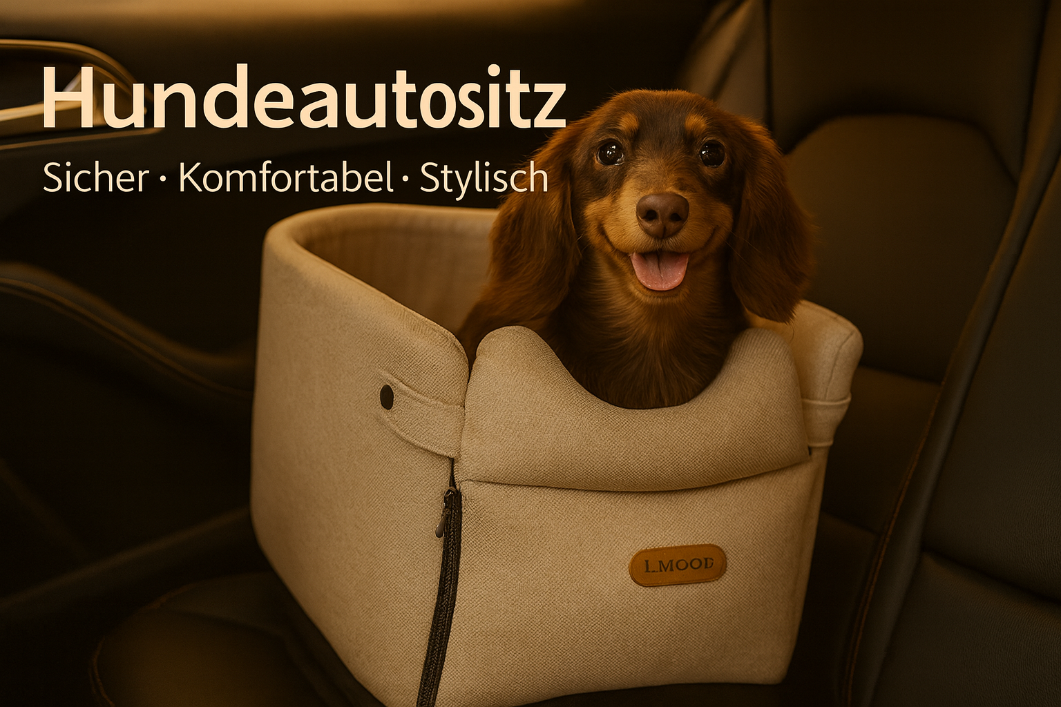 Korrigiertes Produktbild - Hundeautositz