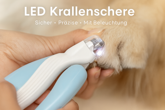 Verkaufsförderndes Produktbild - LED Krallenschere